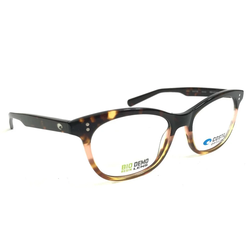 Costa Eyeglasses Frames MRA 110 242 Brown Tortoise Cat Eye Full Rim 51-17-140